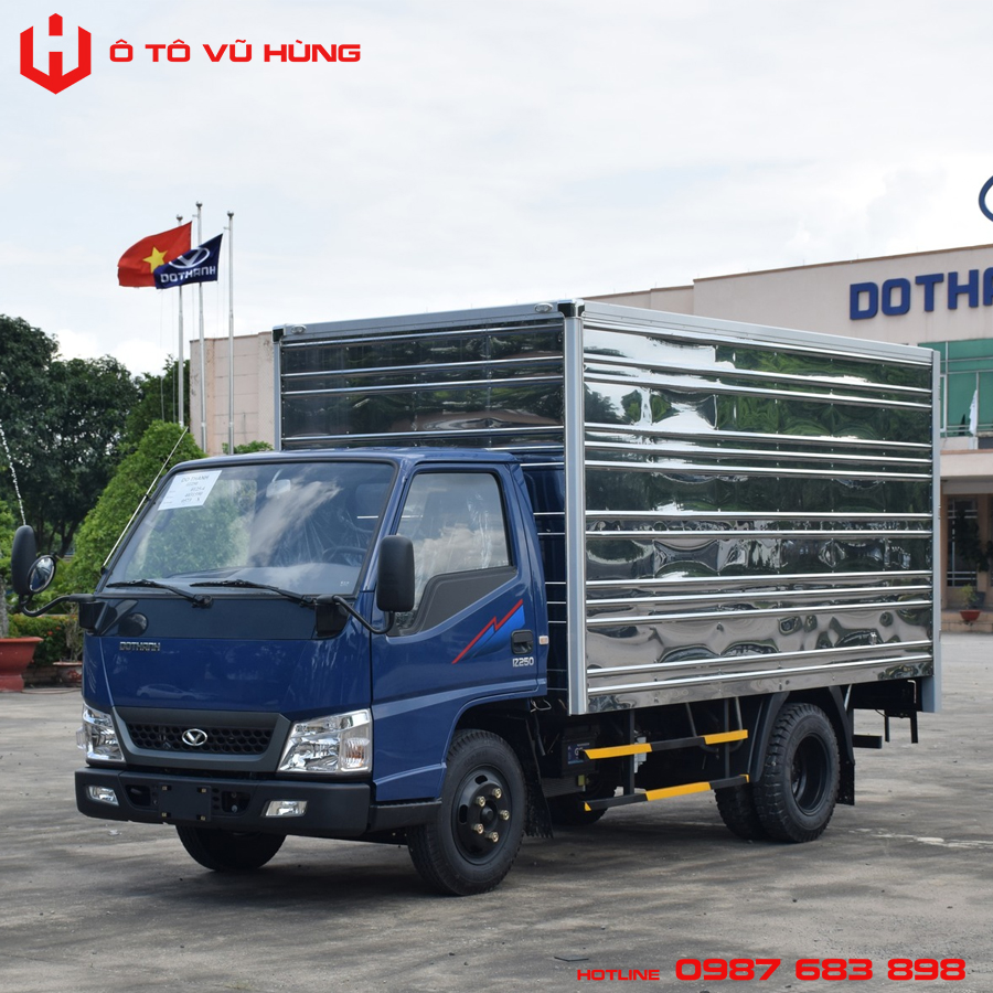 Xe Tải Đô Thành IZ200 2 Tấn Thùng Kín