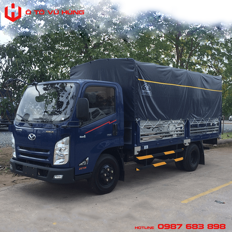 Xe Tải Đô Thành IZ65 Gold 2 Tấn Thùng Bạt