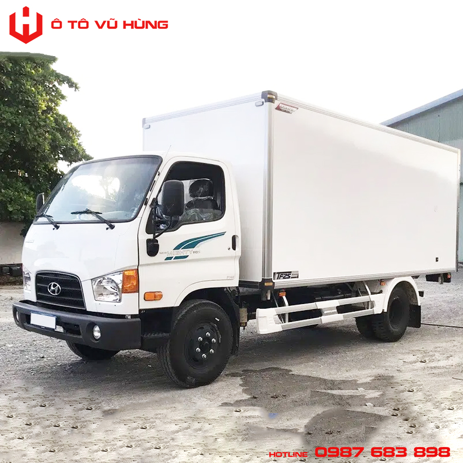 Xe Tải Hyundai New Mighty 110SP 7 Tấn Thùng Bảo Ôn