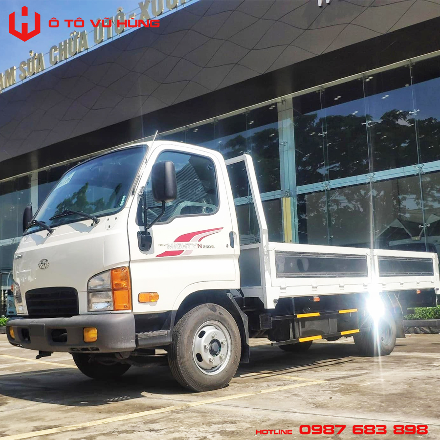 Xe Tải Hyundai New Mighty N250SL 2.4 Tấn Thùng Lửng
