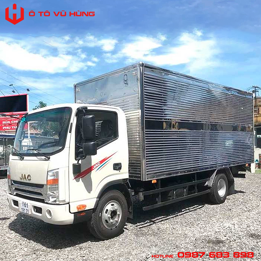 Xe Tải Jac N350 3.5 Tấn Thùng Kín