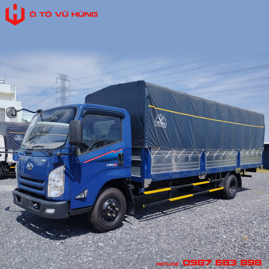 Xe tải Đô Thành IZ350SL 3.5 tấn thùng mui bạt