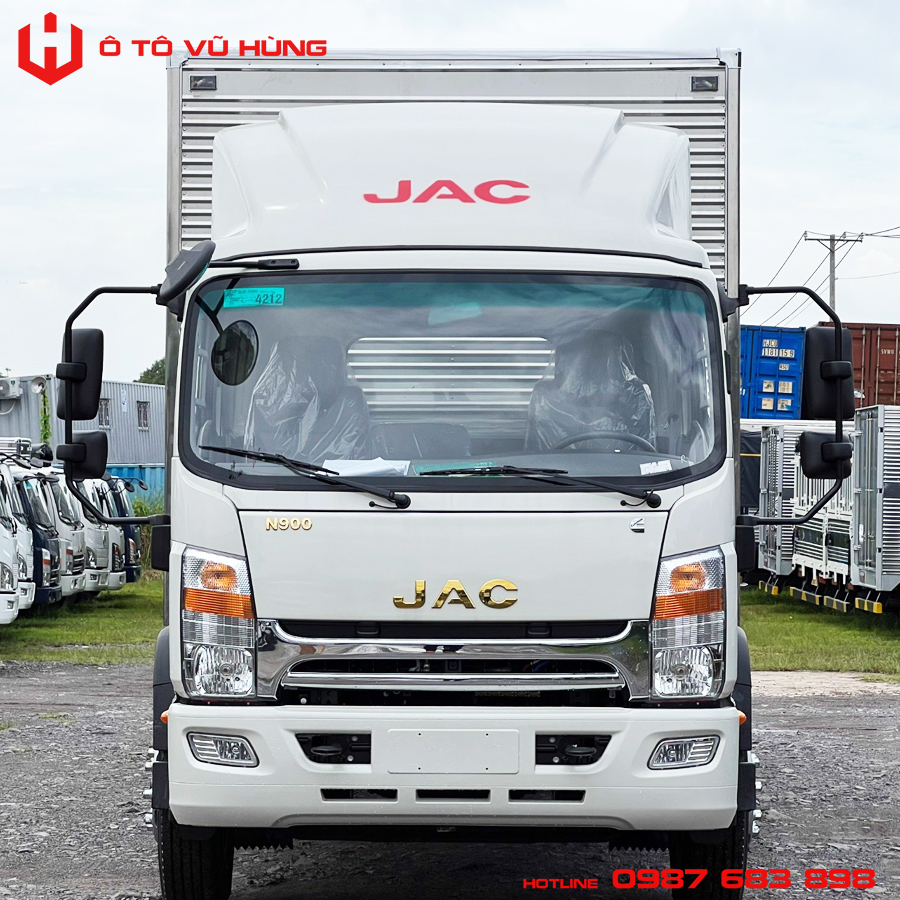 Xe tải Jac N900S 9.1 tấn thùng kín